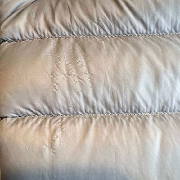 Soia & Kyo Lightweight Down Bomber Jacket Taupe Gray - Picture 13 of 14